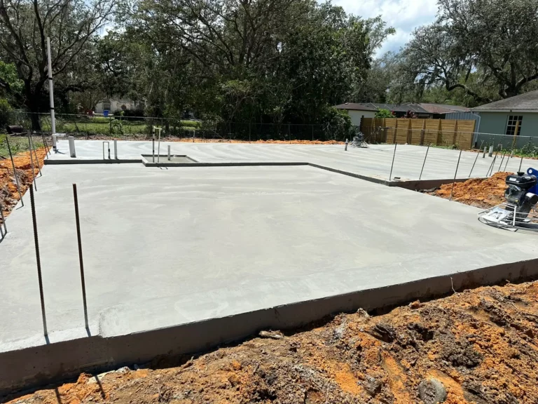 concrete slab foundation in mooresville, nc